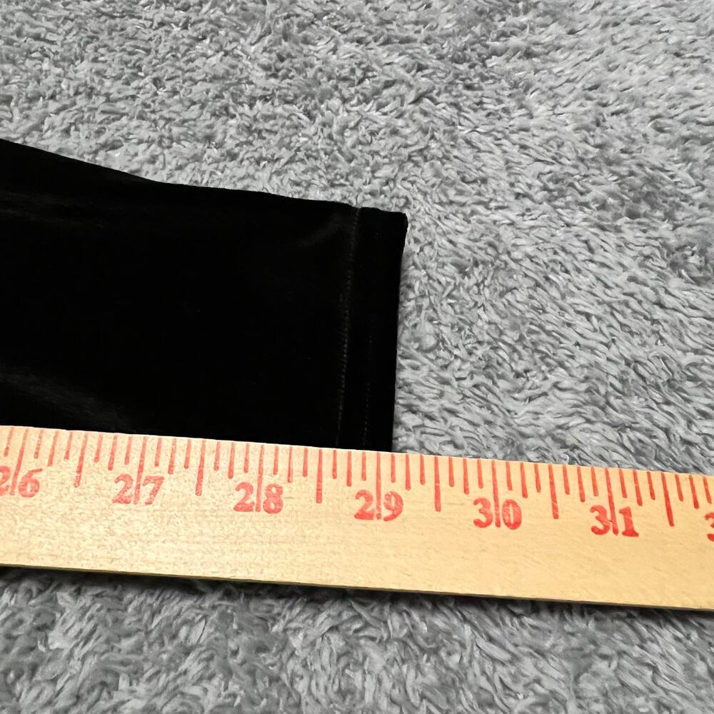 Spanx Leggings Womens XL Velvet Leggings Black 2070 Pants - Picture 10 of 10